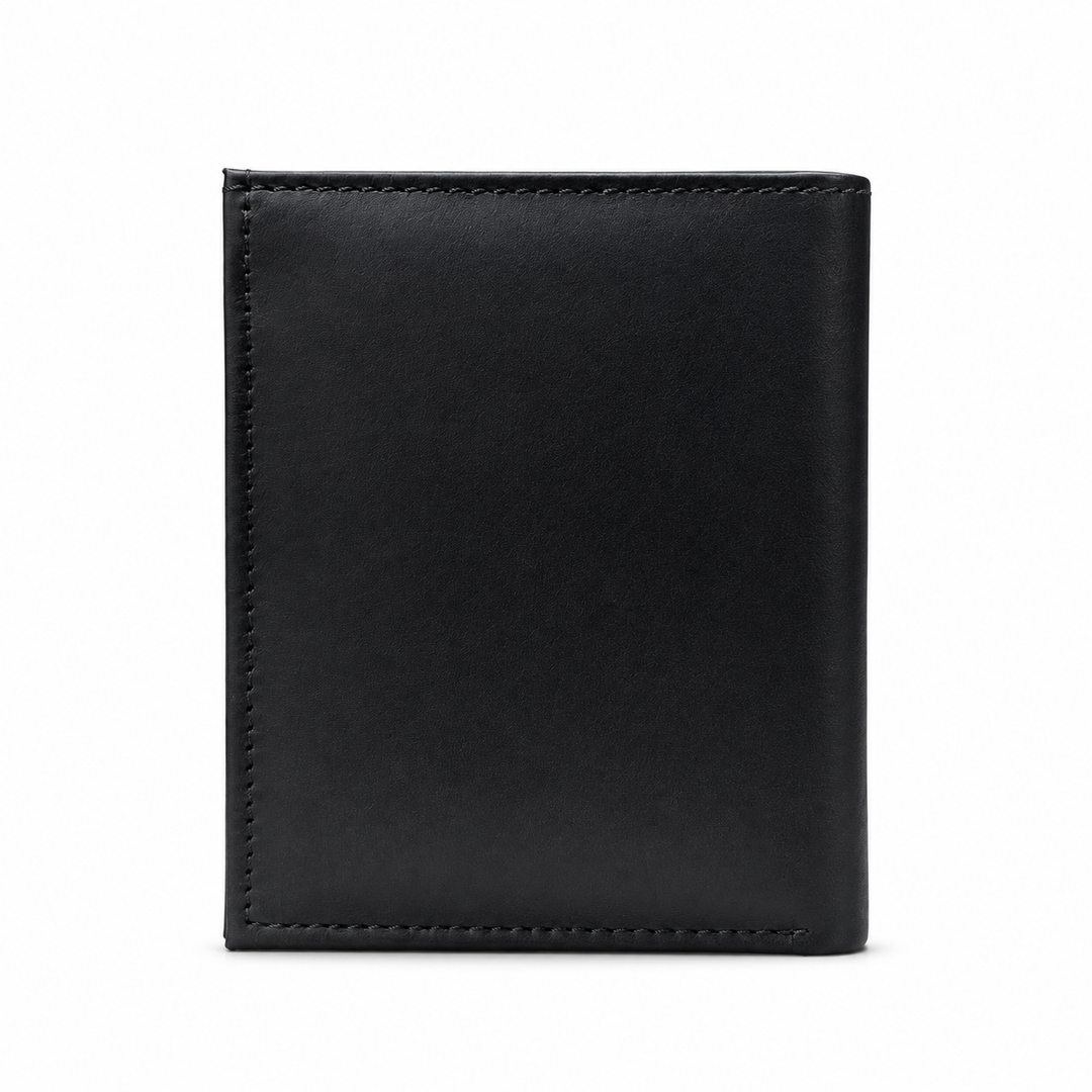 Premium Handmade Black Genuine Leather Wallet for Men