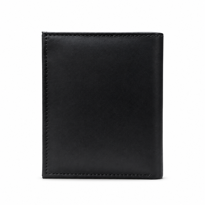 Premium Handmade Black Genuine Leather Wallet for Men
