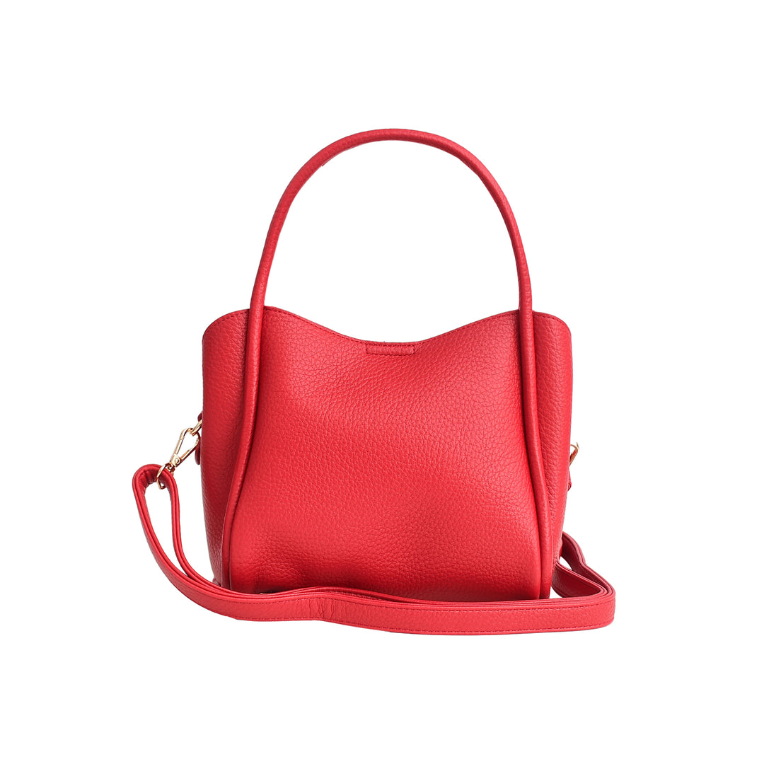 Luxury Leather Ladies Handbag with Long Strap