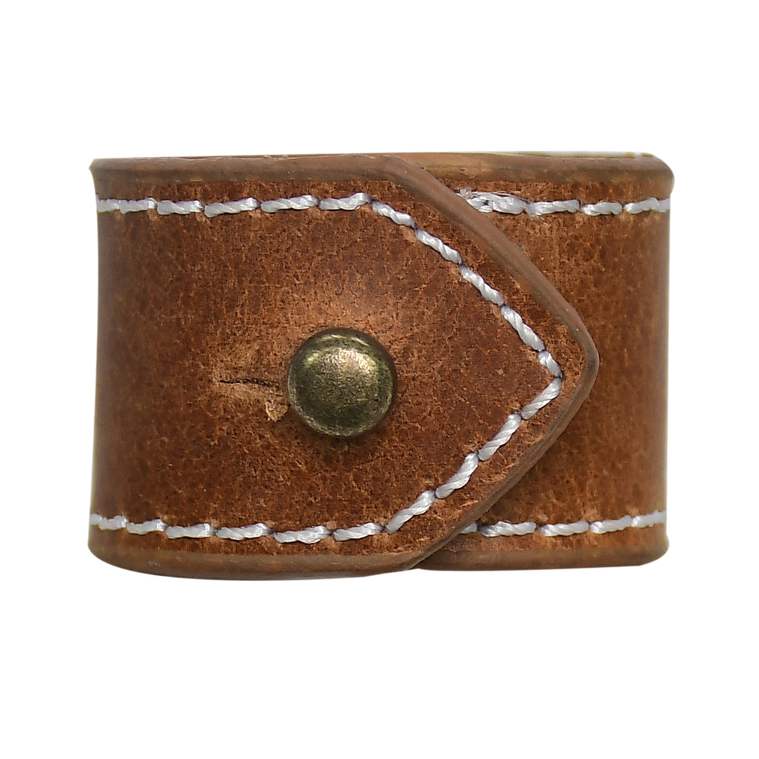Luxury Handmade Genuine Leather Napkin Ring Strap