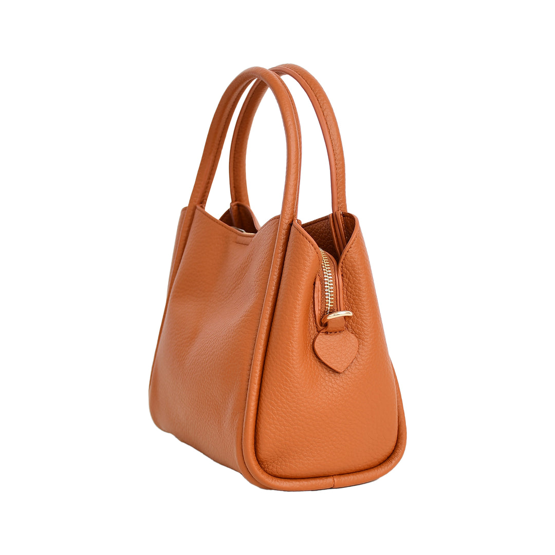 Luxury Leather Ladies Handbag with Long Strap
