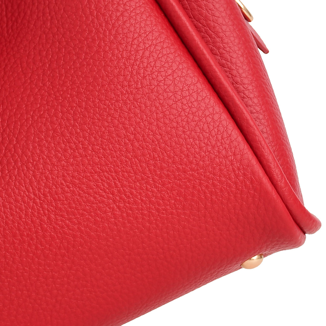 Luxury Leather Ladies Handbag with Long Strap