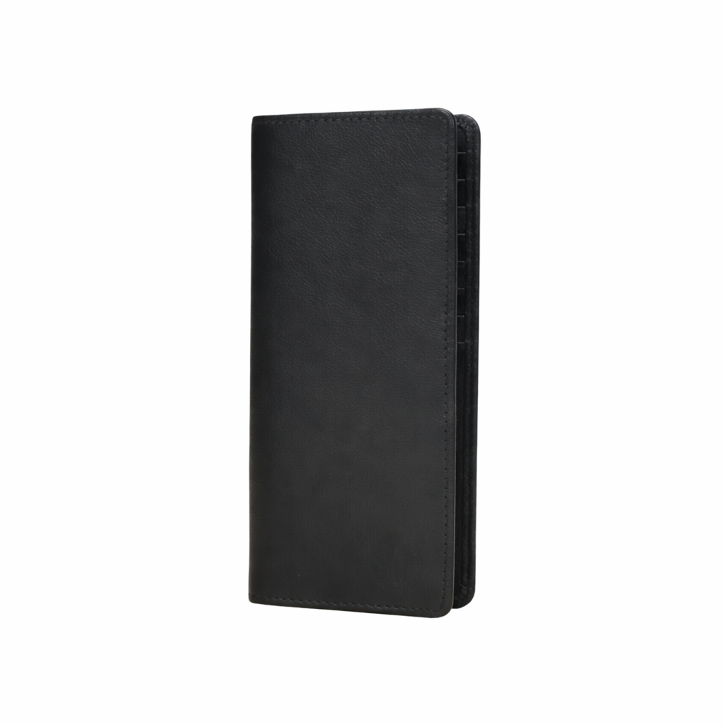 Black phone case on a white background