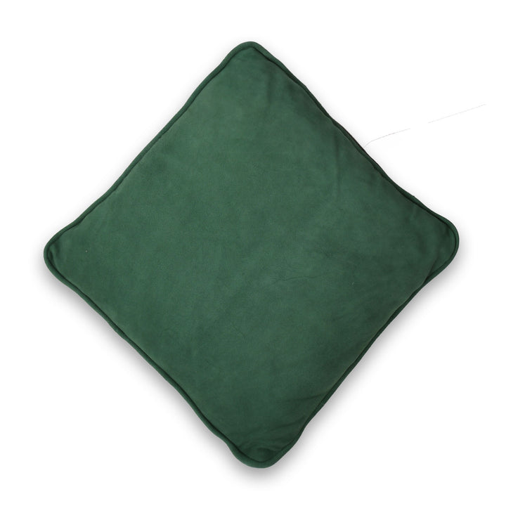 Green cushion on a white background

