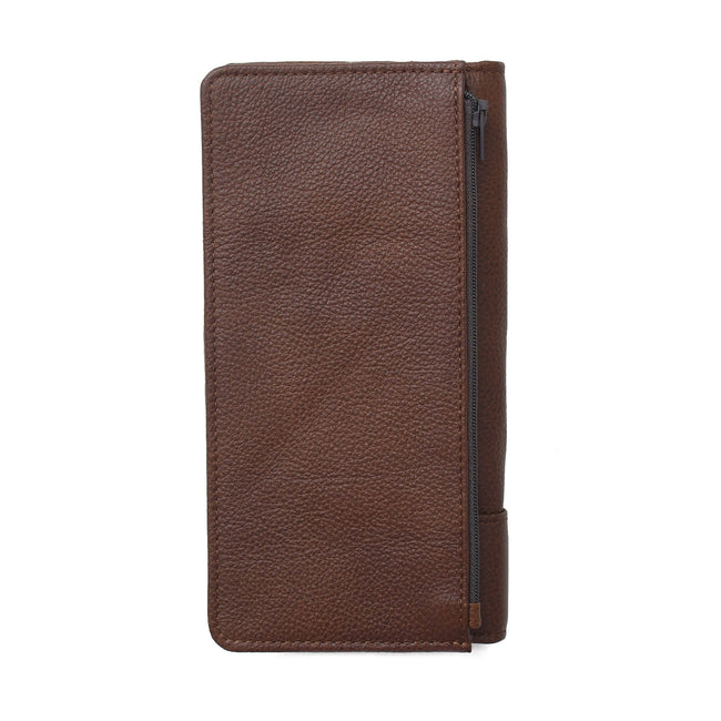 Premium Hand Made Genuine Leather Long Wallet Organizer
