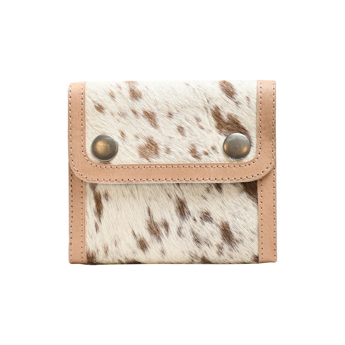 Hair-On Genuine Leather Wallet for Men & Women | Handmade Cowhide Leather Wallet with Unique Pattern & Premium Finish