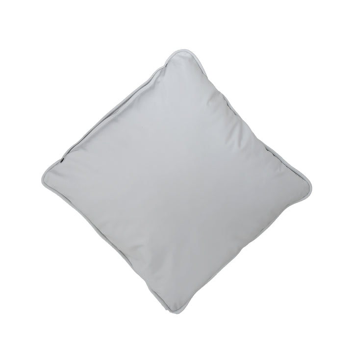 White pillow on a white background