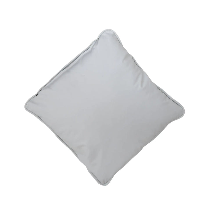 White pillow on a white background