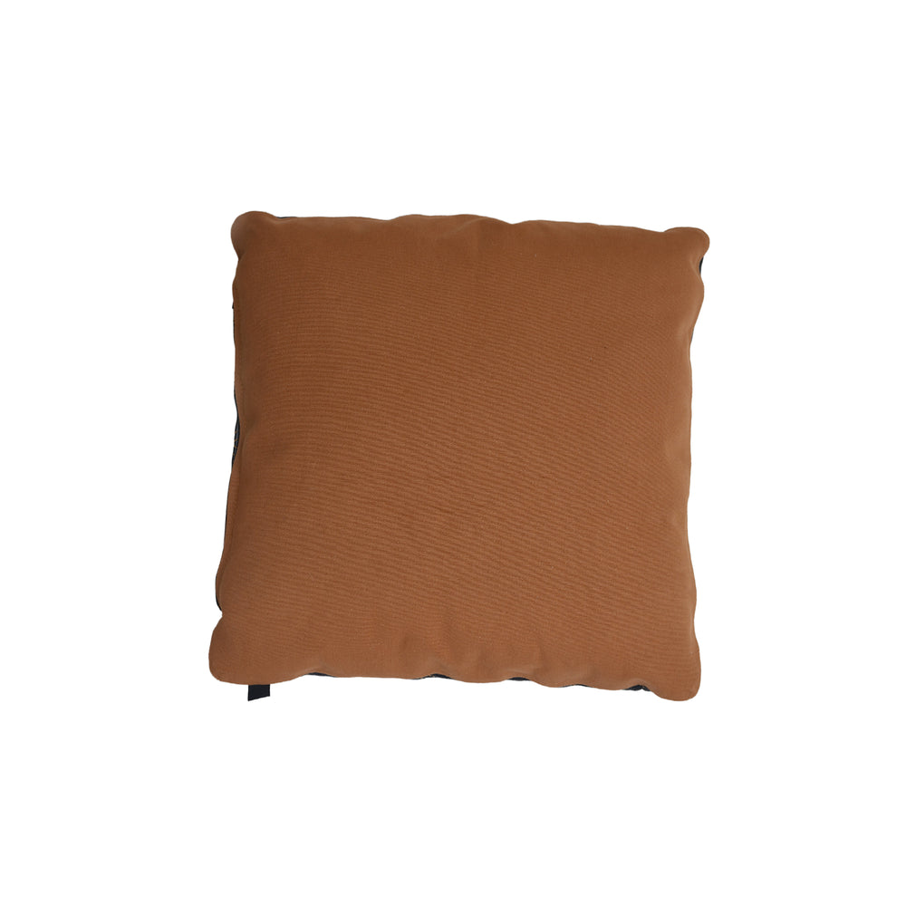 Brown pillow on a white background