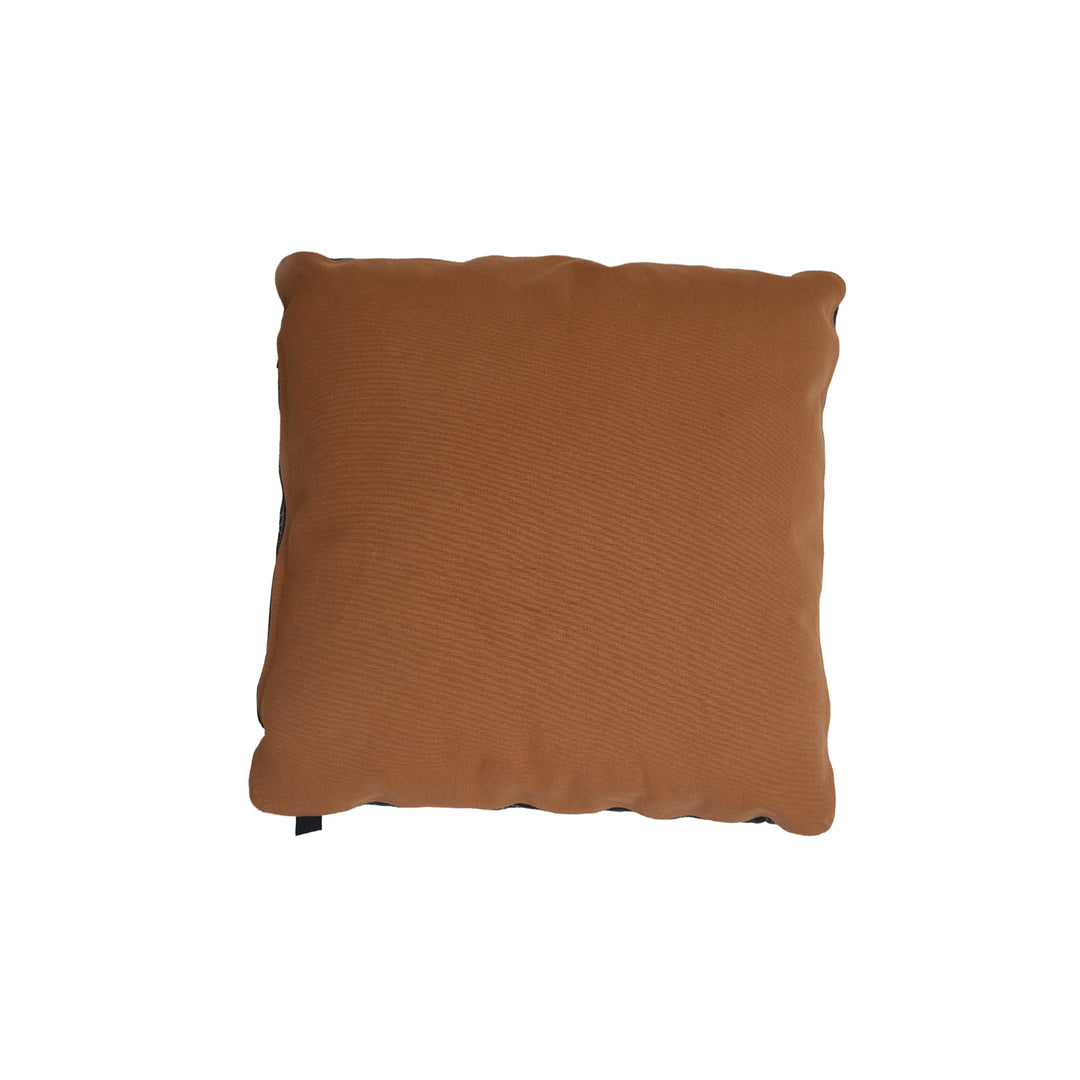 Brown pillow on a white background