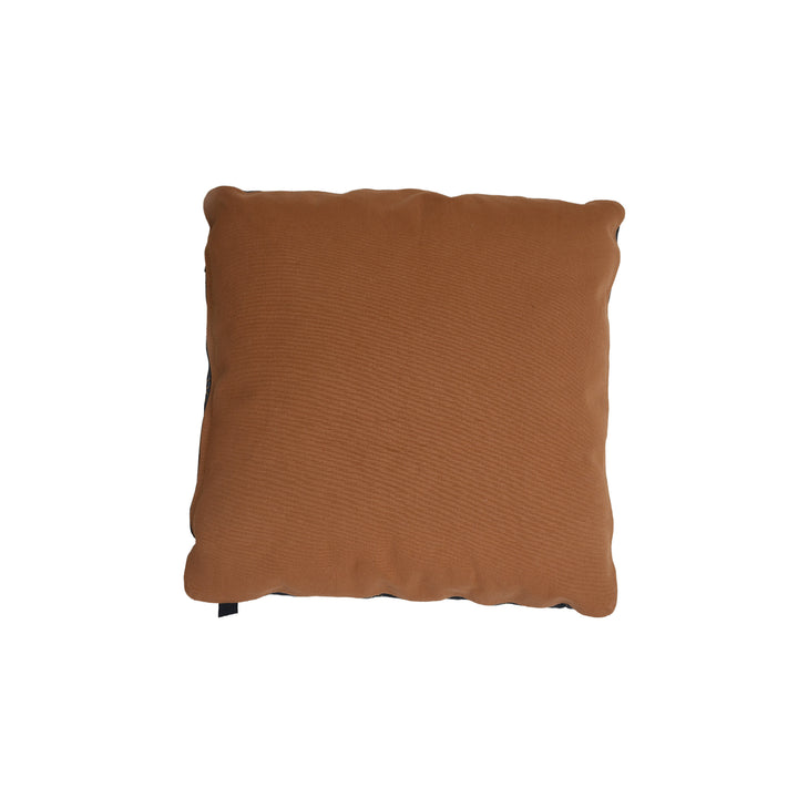 Brown pillow on a white background