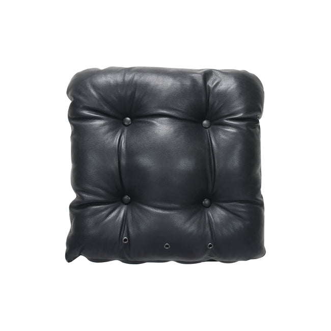 Premium Handmade Genuine Leather Tufted Chair Cushion