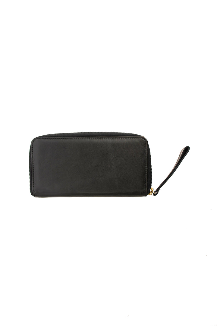 Leather Ladies Wallet on a white background