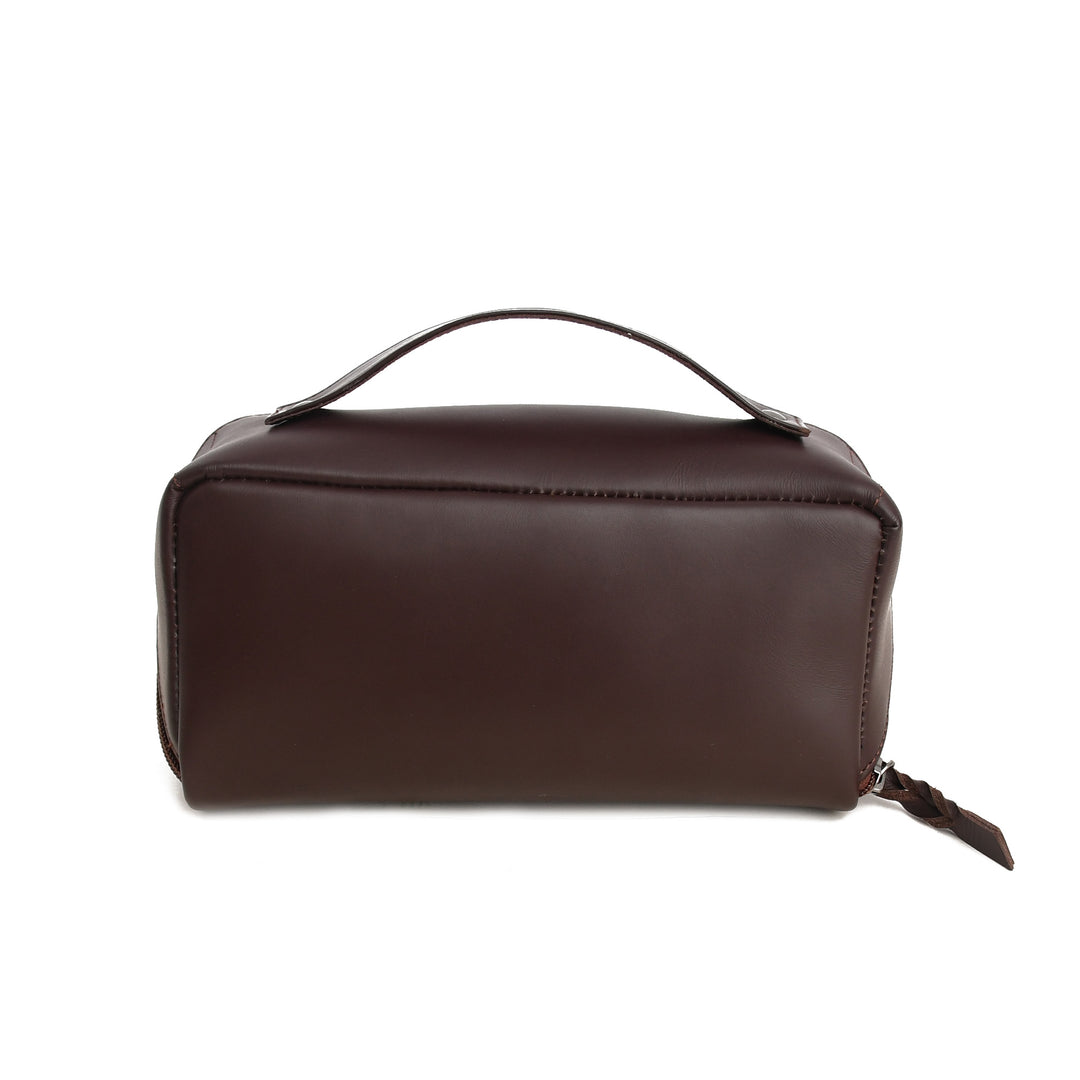 genuine leather toiletry travel bag Handmade Genuine Leather Travel Organizer
