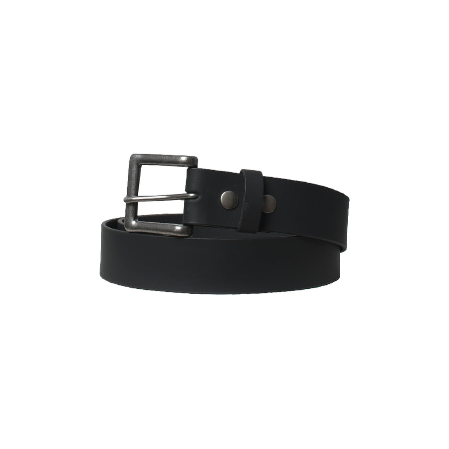 Premium Handmade Genuine Leather Belt for Men – Classic Black with Metal Buckle