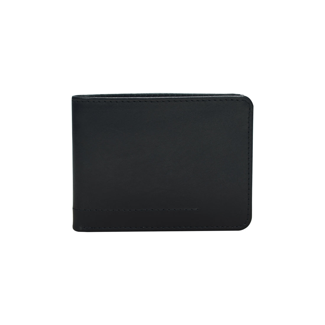 Premium & Genuine Leather Black Bifold Wallet – Slim Luxury Everyday Carry